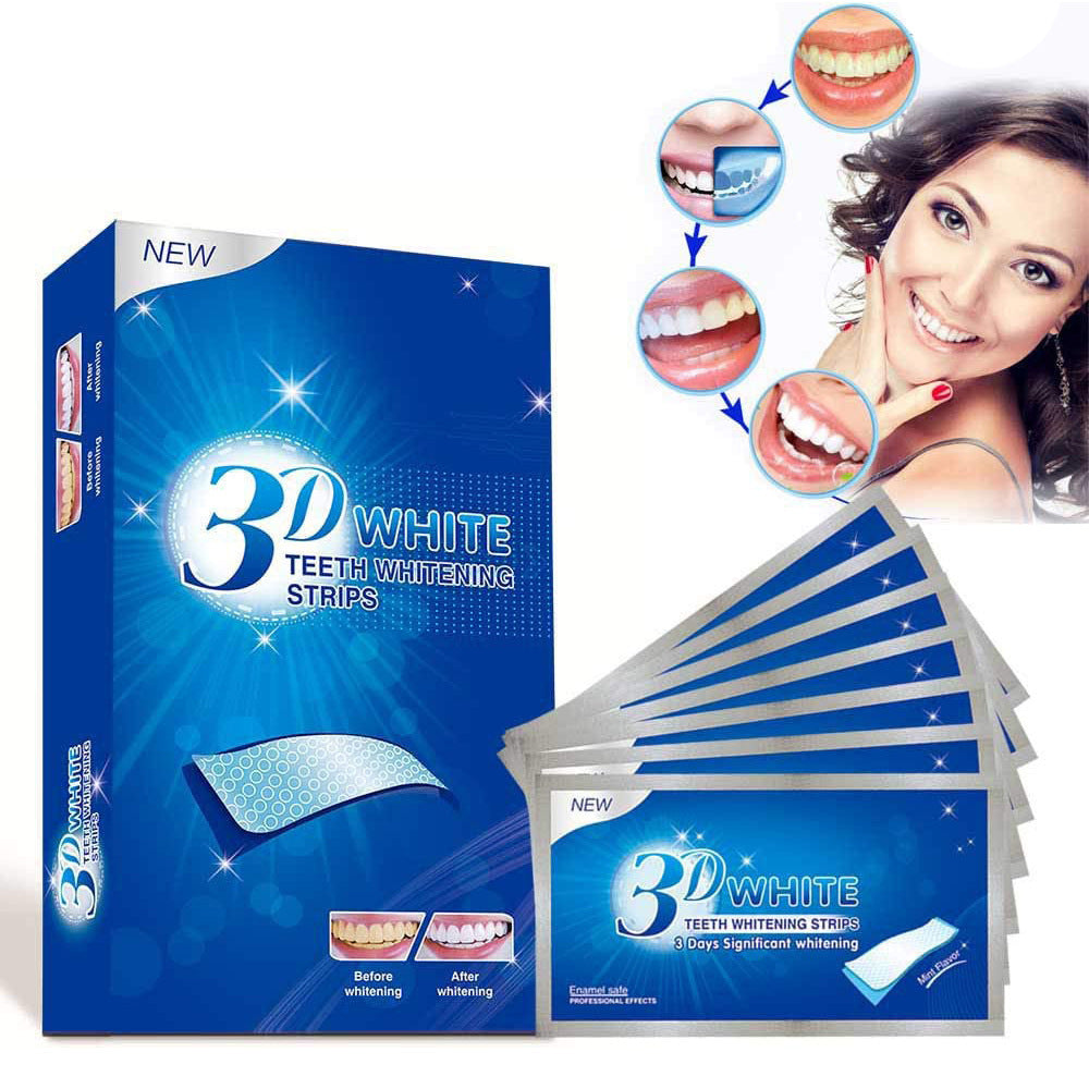 WHITE Teeth Sticker Teeth Whitening Sticker