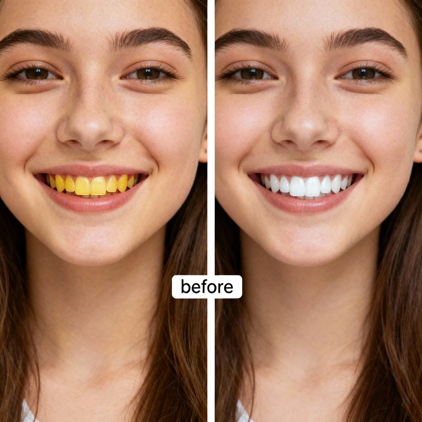 WHITE Teeth Sticker Teeth Whitening Sticker